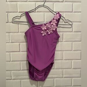 CIRCO girls purple one piece bathing suit/size 3T